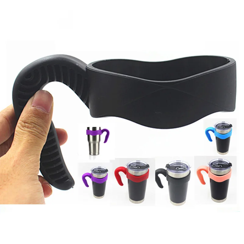 Handle For 30oz YETI Tumbler Rambler Cup Holder Diameter 10cm Bottle Mug Accessories Portable Travel Insulated Non-Slip Plastic