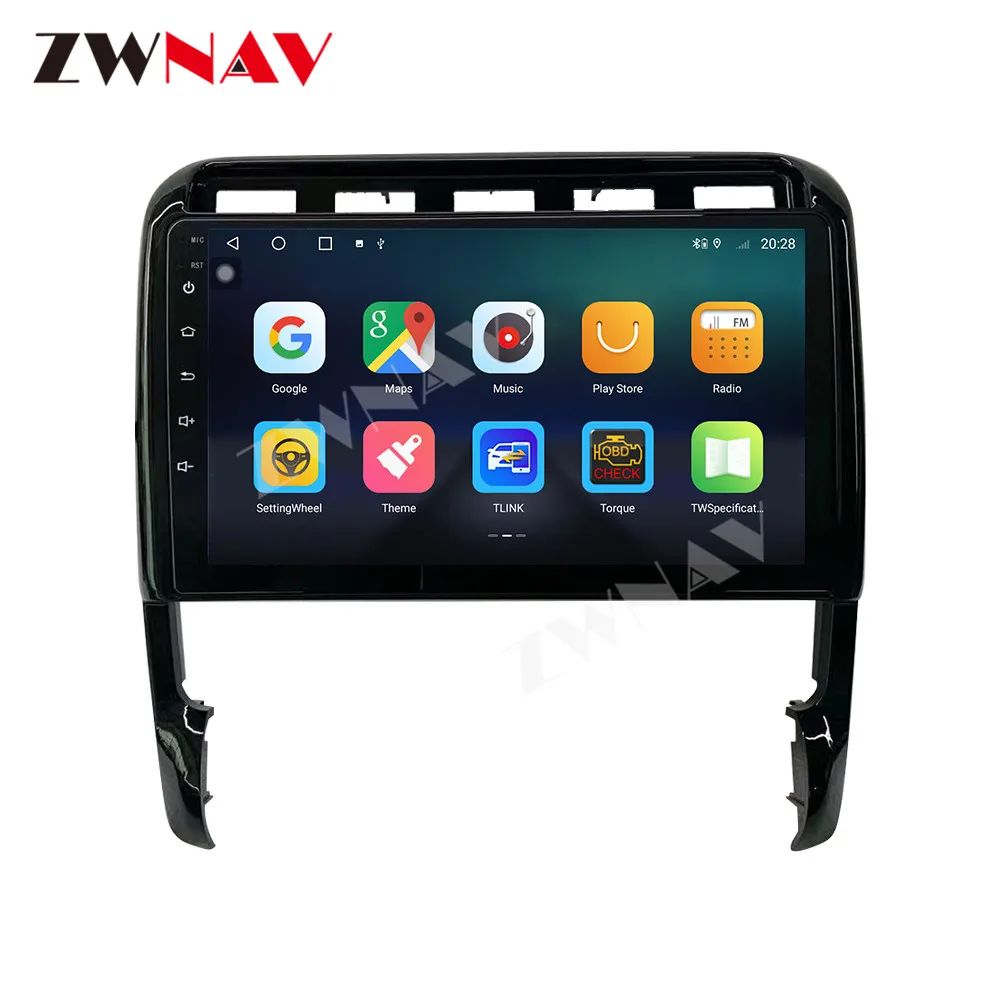 For Porsche Cayenne Android 10.0 4+128GB ISP Touch Screen Car GPS Navigation System Car Radio Multimedia Player With DSP Carplay