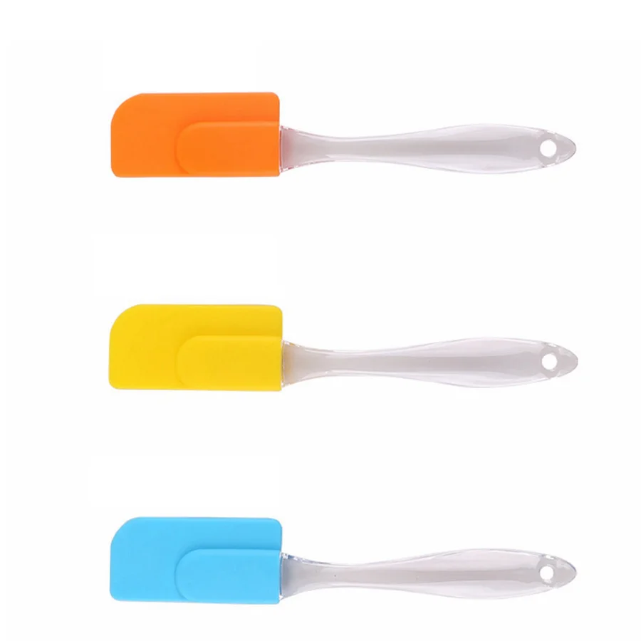 Silicone Spatula Baking Scraper Cream Butter Spatula Cooking Cake Silica Gel Knife Spatula Utensi Pastry Tool Silicone Baking