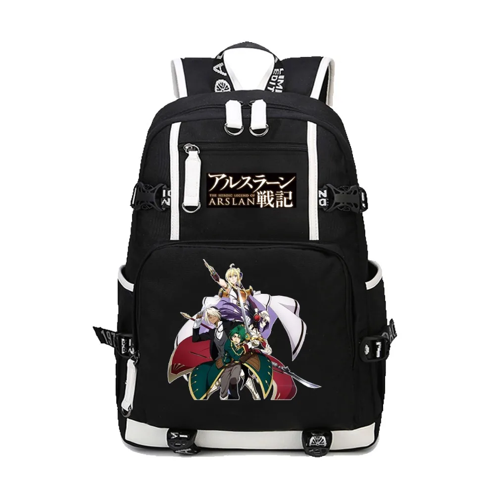 Anime Record of Grancrest War backpack Shoulder Bag Unisex Laptop Bag Printing canvas backpack teenagers Student Book Bag