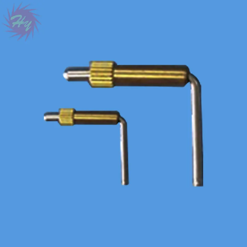 2 Pcs Metal Canopy Locks Spring-Loaded  Latch Right Angle  For RC Airplanes Parts Electric Planes Foam Model Accessories