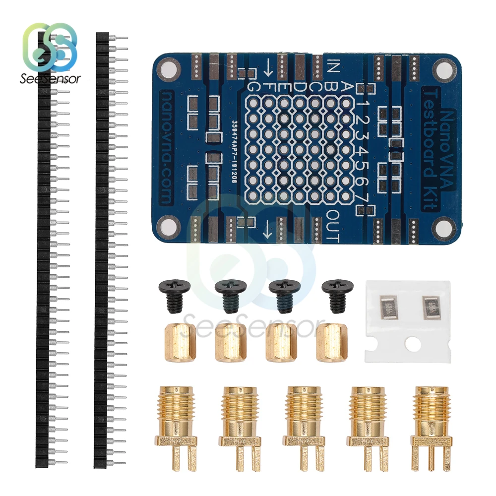 NanoVNA Testboard Kit VNA Test Demo Board Vector Network Analyzer Testing Board