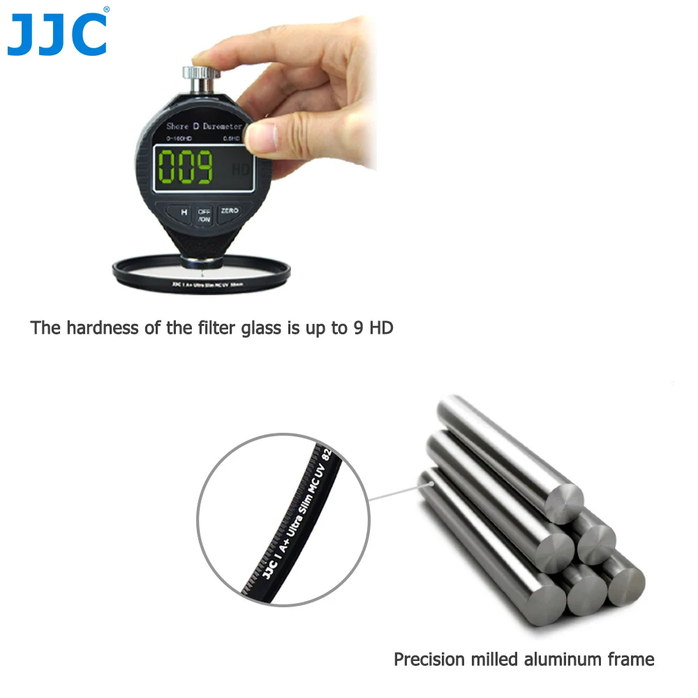 JJC Camera UV Filter MC Ultra Slim Multi Coated Lens Filter 37mm 40.5mm 43mm 46mm 49mm 52mm 55mm 58mm 62mm 67mm 72mm 77mm 82mm