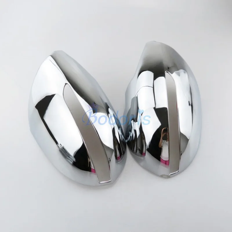 For Kia Sportage 2010 2011 2012 2013 2014 2015  Side Wing Door Mirror Cover Rear View Overlay Chrome Car Styling Accessories