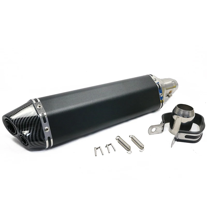 47CM Long Universal exhaust motorcycle muffler escape pipe for gsr 600 750 msx125 crf 230 triumph cb650f aerox tmax 530