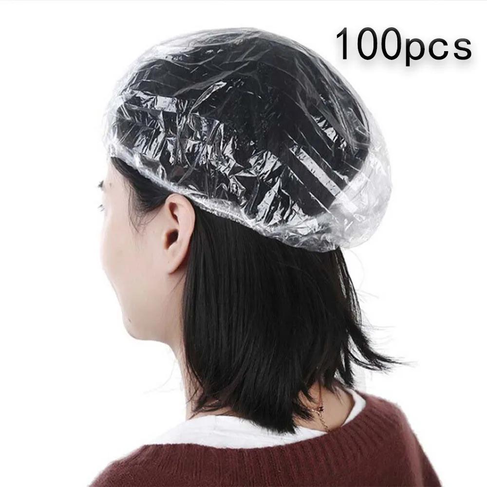 100Pcs Of Wholesale Disposable Bath Caps Waterproof  Oilproof Cap For Hotel Room Waterproof Disposable Oil Treatment Caps