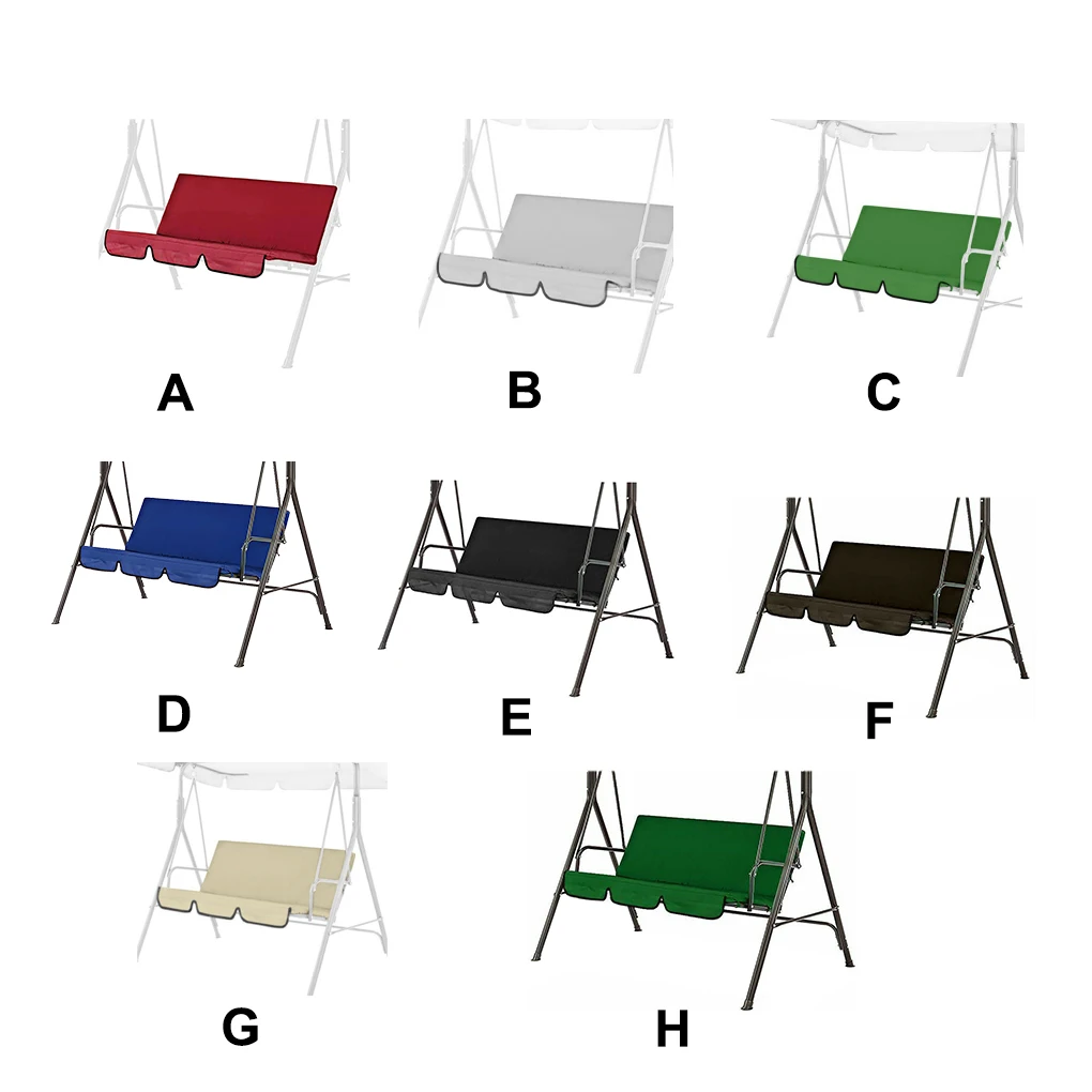 Swing Chair Cover Outdoor Garden Swing Chair Waterproof Dustproof Protector Seat Cover Grey