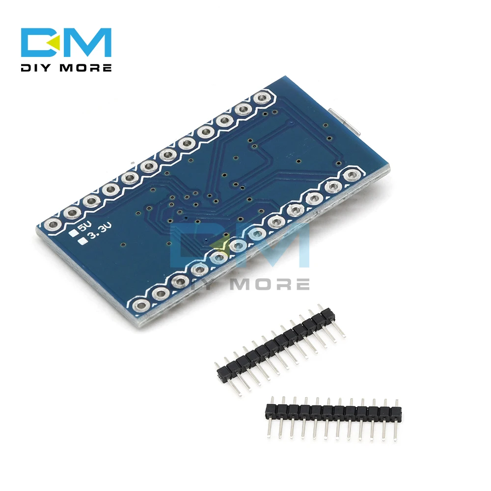 Pro Micro ATmega32U4 5V 16MHz Ersetzen ATmega328 Für Arduino Pro Mini Mit 2 Zeile Pin Header Für Leonardo mini Usb-schnittstelle