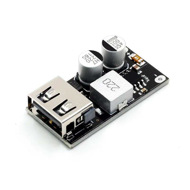 USB QC3.0 QC2.0 DC-DC Buck Converter Charging Step Down Module 6-32V 9V 12V 24V to Fast Quick Charger Circuit Board 3V 5V 12V