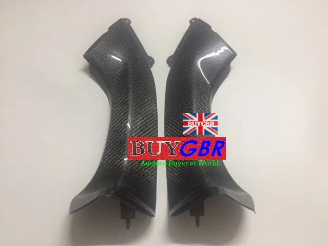 For KAWASAKI ZX-10R 2006 2007 Left + Right sides Head Tube ZX10R 06 07 Motorcycle Real Carbon Ciber high quality