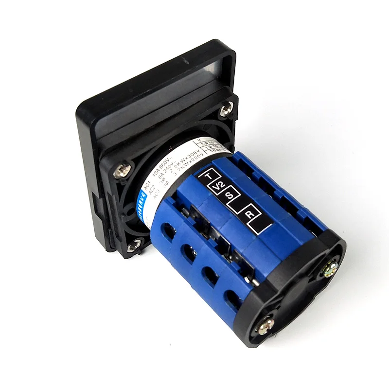 Voltmeter 3 Phase 4 Wire 7 Positions Cam Rotary Selector Changeover Switch