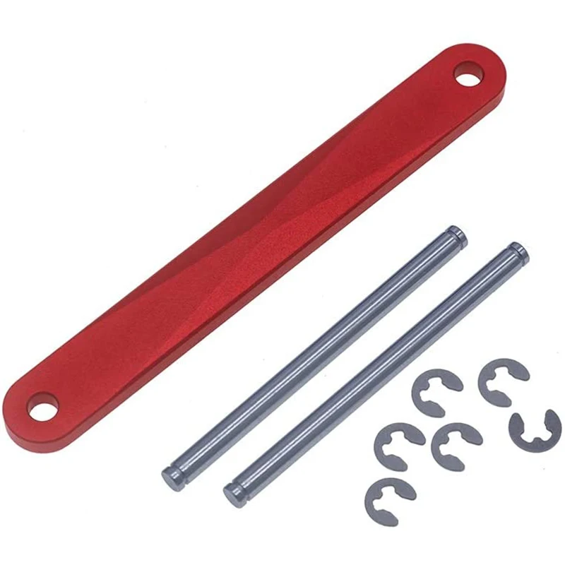 1set Metal Tie Bar with Suspension Hinge Pin Upgrade Parts Set for 1/10 Traxxas 2WD Slash Rustler Stampede Bandit