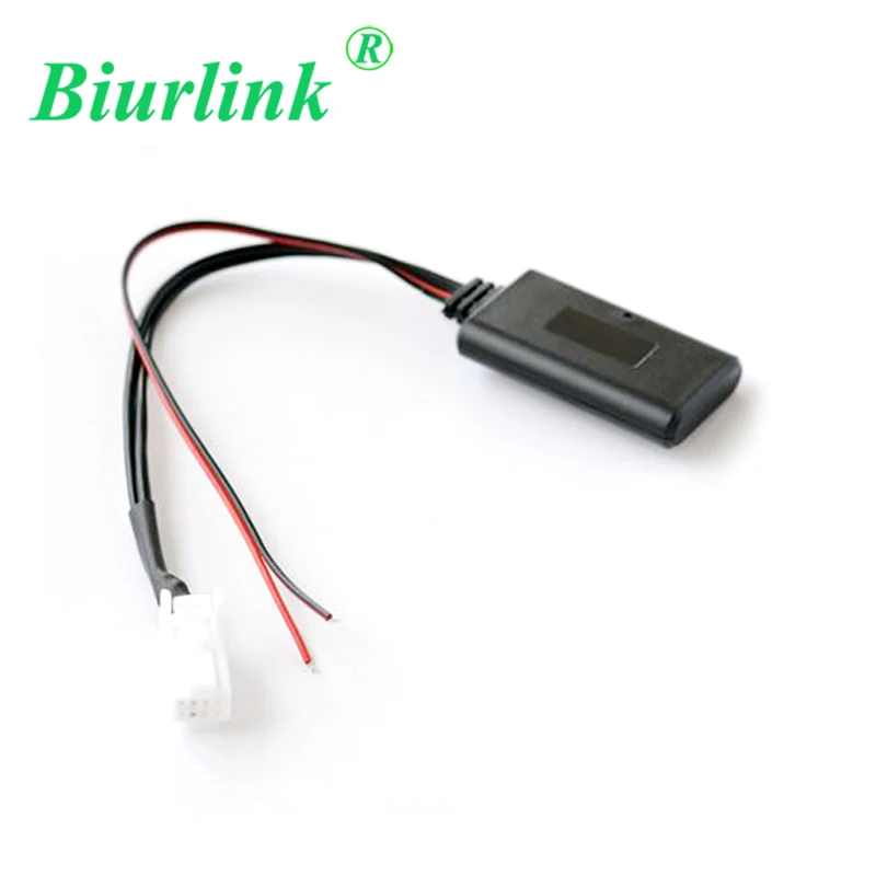 Biurlink 8Pin AUX IN Port Bluetooth Module Audio Input Adapter for Suzuki SX4 Grand Vitara2007-2010 Clarion Car Stereo