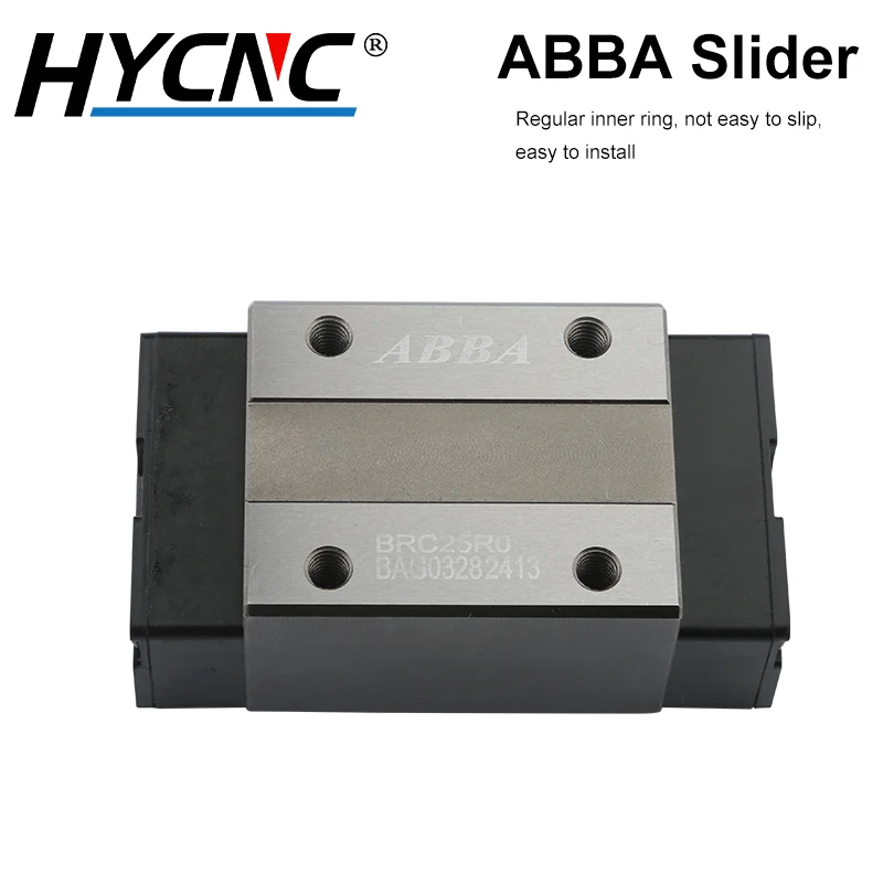 ABBA Slide Rail Linear Guide Bearing BRH30B BRC30AO , Used For 3D Printing On CNC Milling Machine , Laser Woodworking Lathe