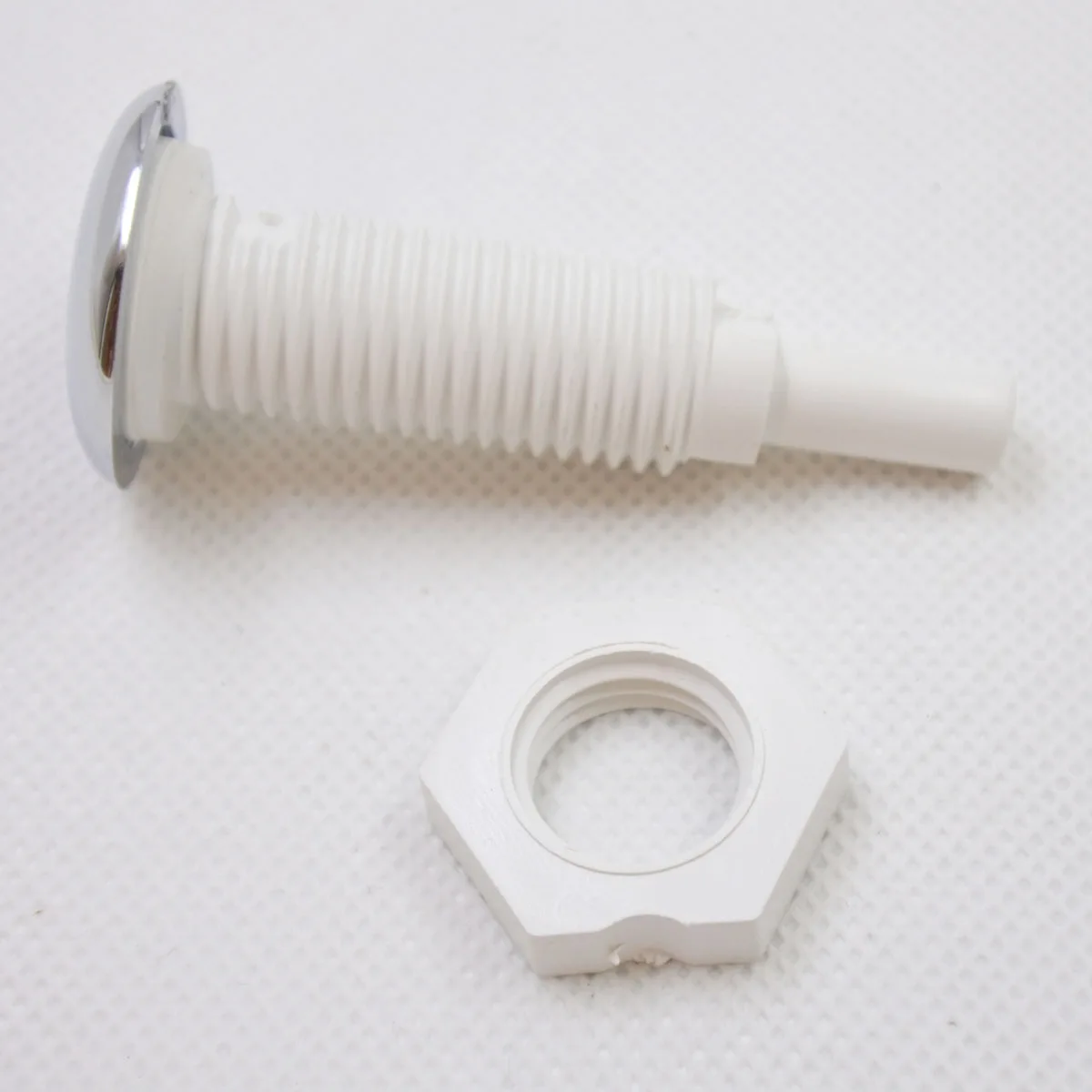 New chrome surface Air jet ABS Material,Massage  bathtub accessories straight teeth nozzle with white base,Perfect for bathroom