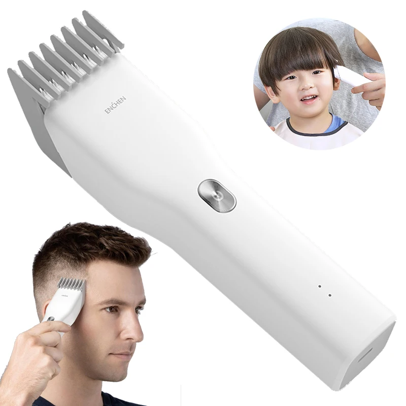 

Professional Barber Haircut Machine Adult Rechargeable Electric Clippers Haircutter Mute Hair Trimmer Household Cordless Clipper