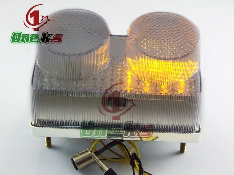 Motorcycle accessories For YAMAHA YZF R1 1998 1999  LED rear Tail light integrated turn signal function Brake light