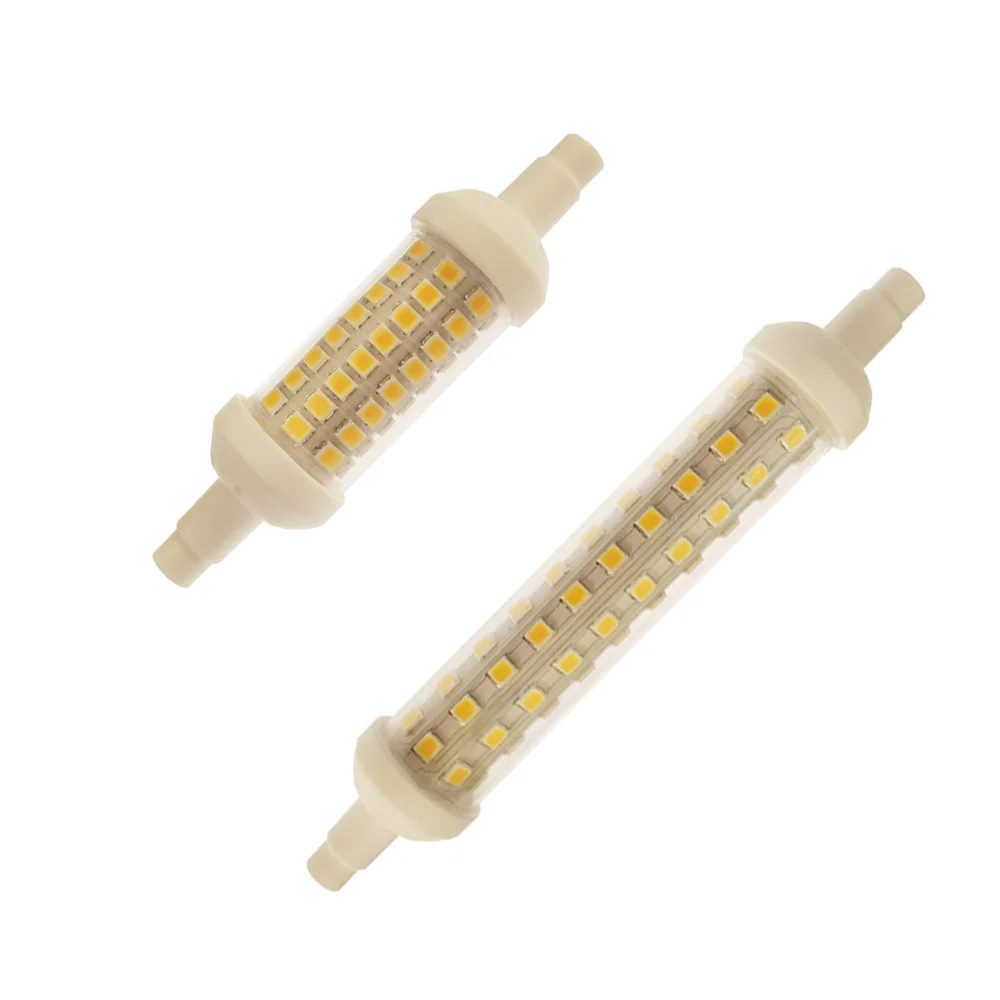 

Newest ceramics SMD2835 Dimmable r7s led corn light 78mm 118mm 135mm r7s 64 86 144leds 220V replace halogen lamp 20mm diameter