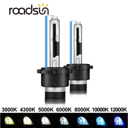 Ampoules HID D2S D2R SG 35W 55W 70W pour voiture, lampe frontale de sauna, feux de rechange automatiques DC 12V haut bas 4300K 5000K 6000K 8000K