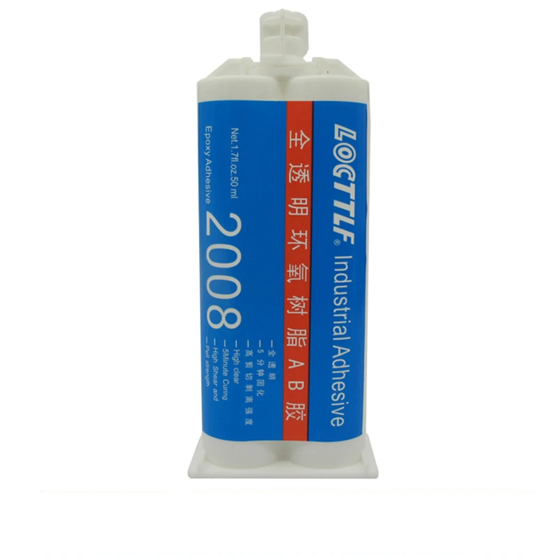 AB Glue Epoxy Resin AB Glue Strong Quick-drying Glue Transparent Bonding Metal Stainless Steel Ceramic Wood AB Glue 50ml