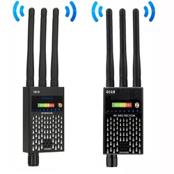 G618 Wireless RF Signal Detector Bug Anti-spy Hidden Camera Detect Wifi GSM Audio Device Detection GPS Tracker Finder Scanner
