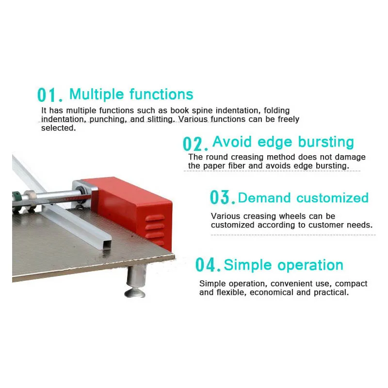 Electric Creasing Machine Multi-function Creasing Machine Can Creasing Single Mark Line Double Mark Line Book Spine