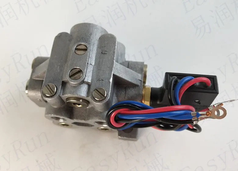 Distribuidor de graxa quâficado de bloco de graxa tipo U-6M progressivo 6 vias com interruptor