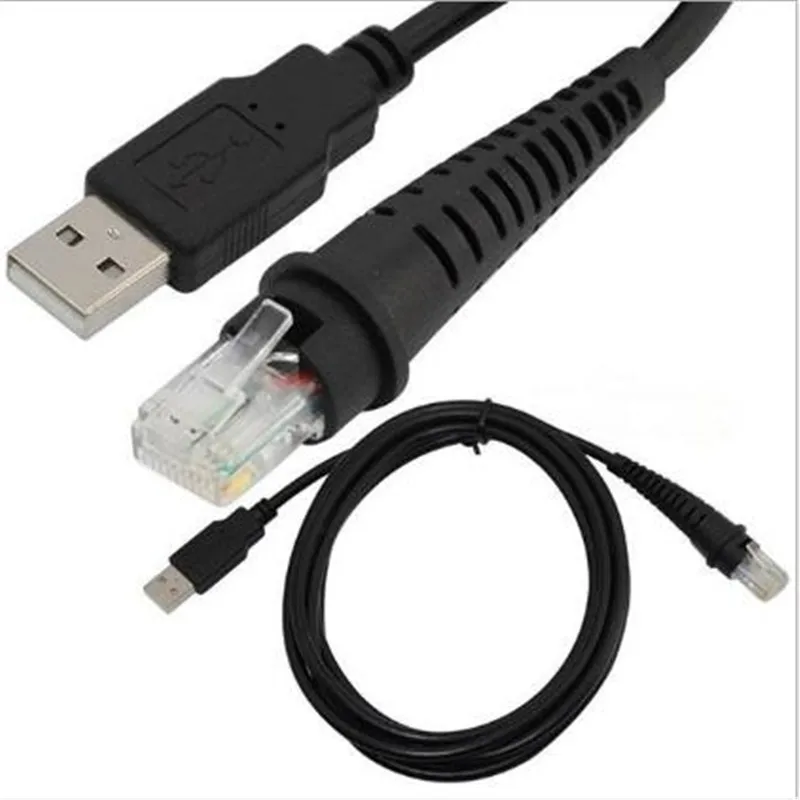 BarCode Scanner USB Cable,2M/7FT,For Honeywell Metrologic MS7120 MS5145 MS9540 MS9520 MS9535 MS1690 USB2.0 to Rj45 Cable