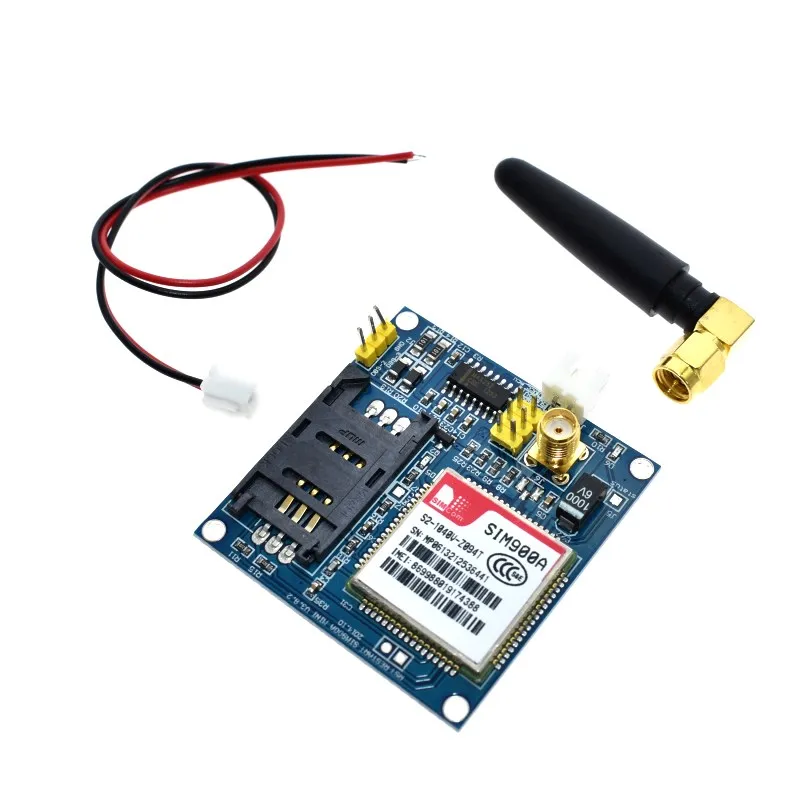 SUQ  SIM900A SIM900 MINI V4.0 Wireless Data Transmission Module GSM GPRS Board Kit w/Antenna 2G