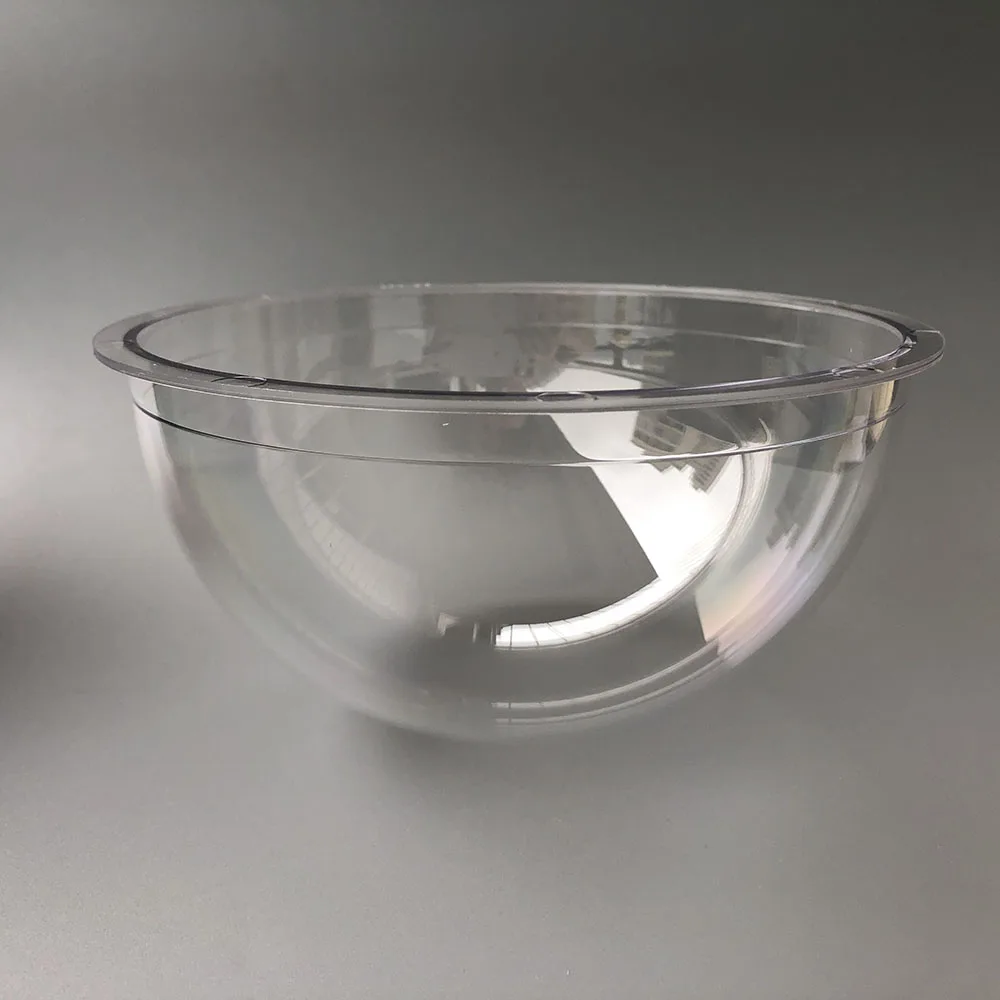 162x85.5mm 6.3 Inch Acrylic Clear Camera Dome Cover Case Monitoring Housing CCTV Replacement Accessories High Speed Ball Shield
