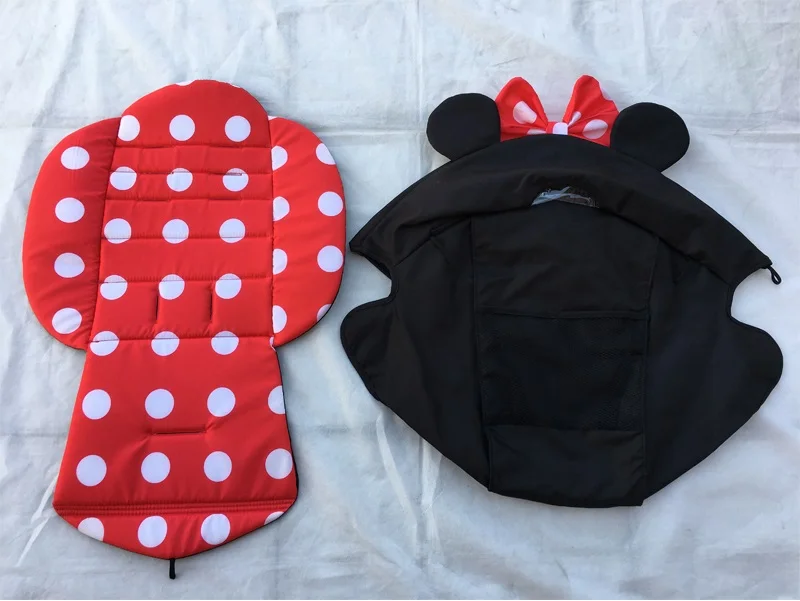 MomTan® Stroller Accessories Seat Cushion Mattress & Canopy Sunvisor Sunshade For Babyzen Yoyo 2 Yoya Similar Stroller