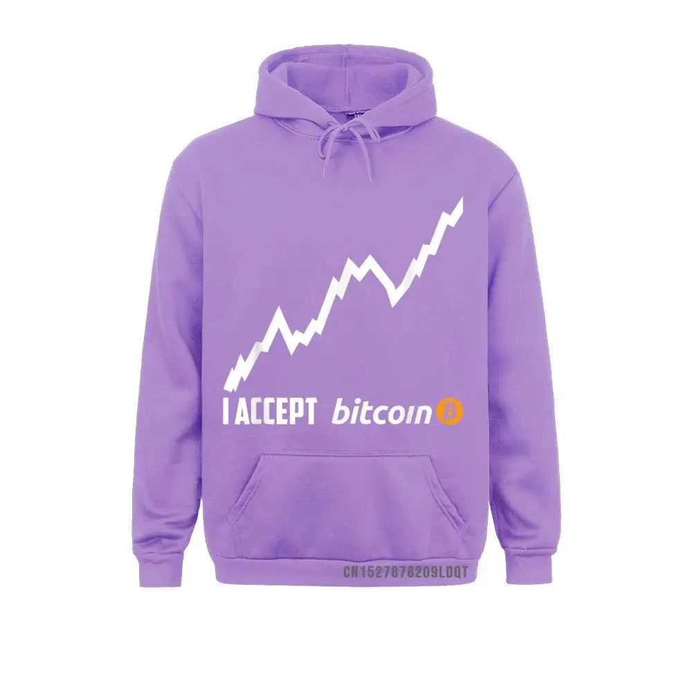 I Accept Bitcoin Millionaire Digital Cryptocurrency Hoodies For Men Casual Sweatshirts Brand Hoods Long Sleeve