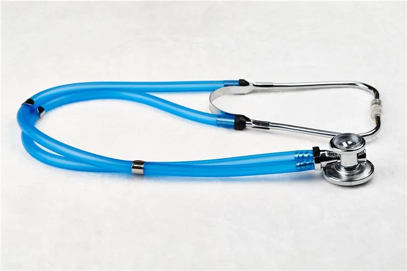 

Диагностический инструмент, высокое качество, медицинский стетоскоп с двойной головкой для домашнего использования, мягкая трубка, стетоскоп для доктора, профессиональный уход за сердечками