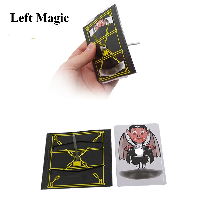 Card Escape Magic Tricks Wonderful Escape Board Magic Props Close-Up Street Stage Magic Props Illusions Gimmick