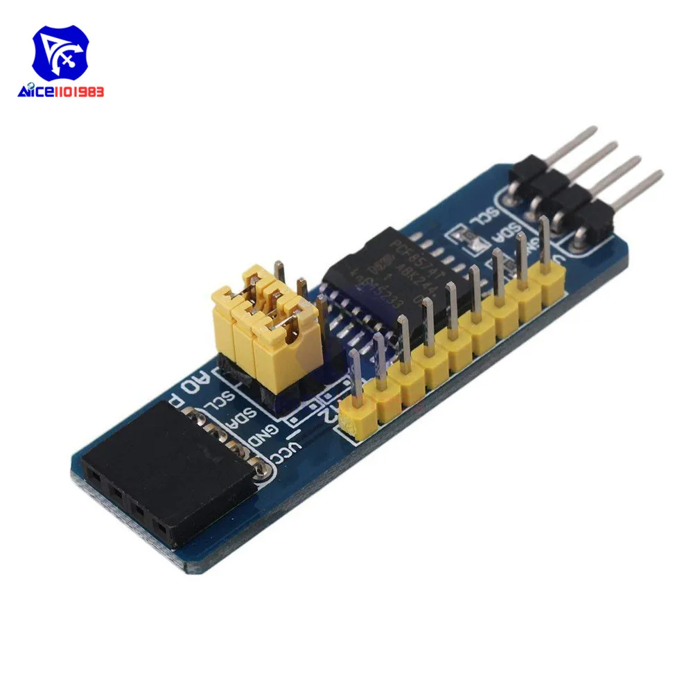 Diymore PCF8574 I2C Interface 8-Bit Io Uitbreidingskaart I/O Expander I2C-Bus Evaluatie Development Module Voor Arduino
