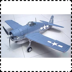 1:32 Scale US F6F-5N Hellcat Fighter DIY Handcraft PAPER MODEL KIT Puzzles Handmade Toy DIY