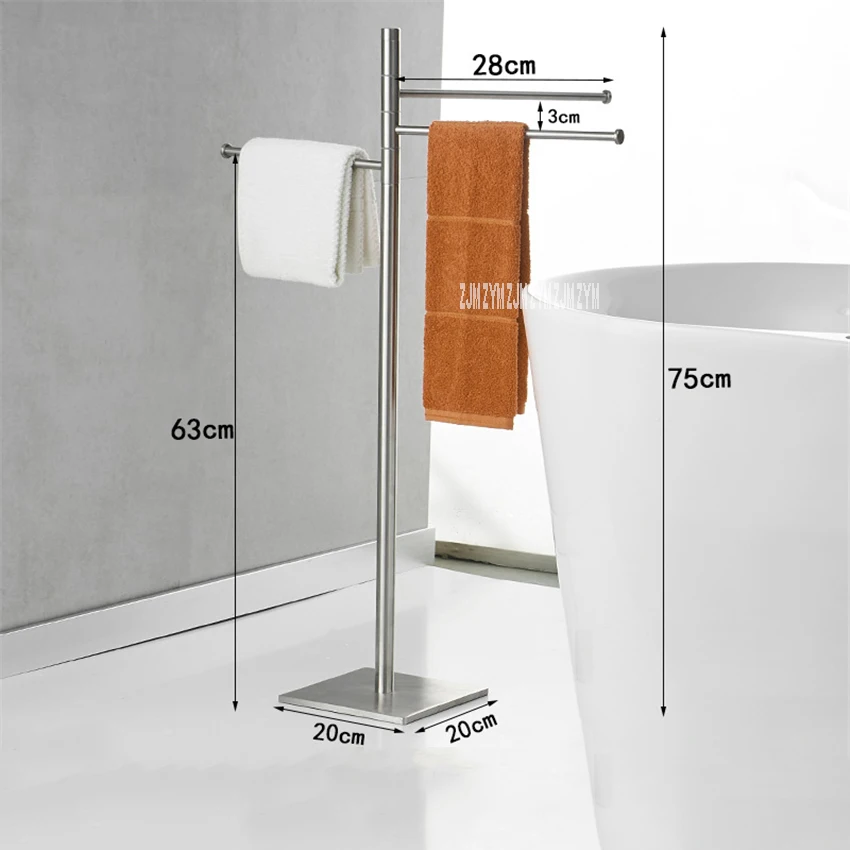 S401/S402 Pavimento Del Bagno Tipo di Barra di Tovagliolo in Acciaio Inox Attività Telo da Bagno Cremagliera Cremagliera No Forare Vasca da Bagno Wc