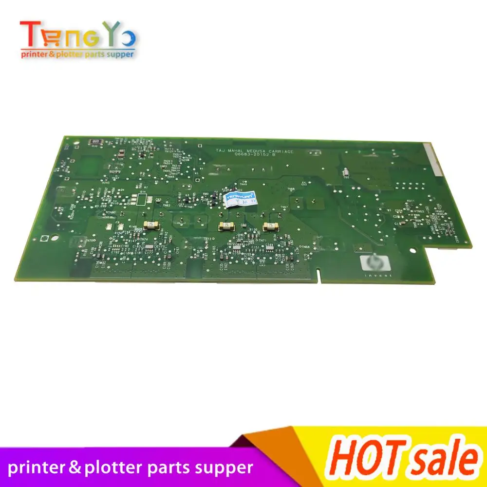 Imagem -03 - Placa do Carro para hp Designjet T1100 T610 Peças do Plotador da Placa do Transporte Q668360191 Q6683-60152