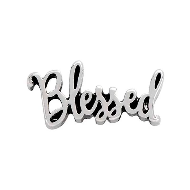 

10pcs Blessed Custom Floating Charms For glass living locket necklace Watches