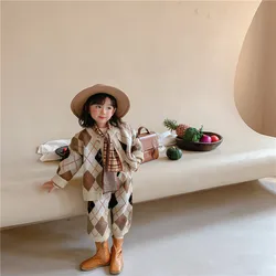 Kids Sweater Sets Cardigans and Pants 2Pcs Fashion Girls Suit Clothing