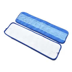 1/2/4 Pcs Microfiber Moping Cloth Replacement Heads for Bona Floor Care System Wet/Dry Flat Mop Cloth Cleaning Tools Mop