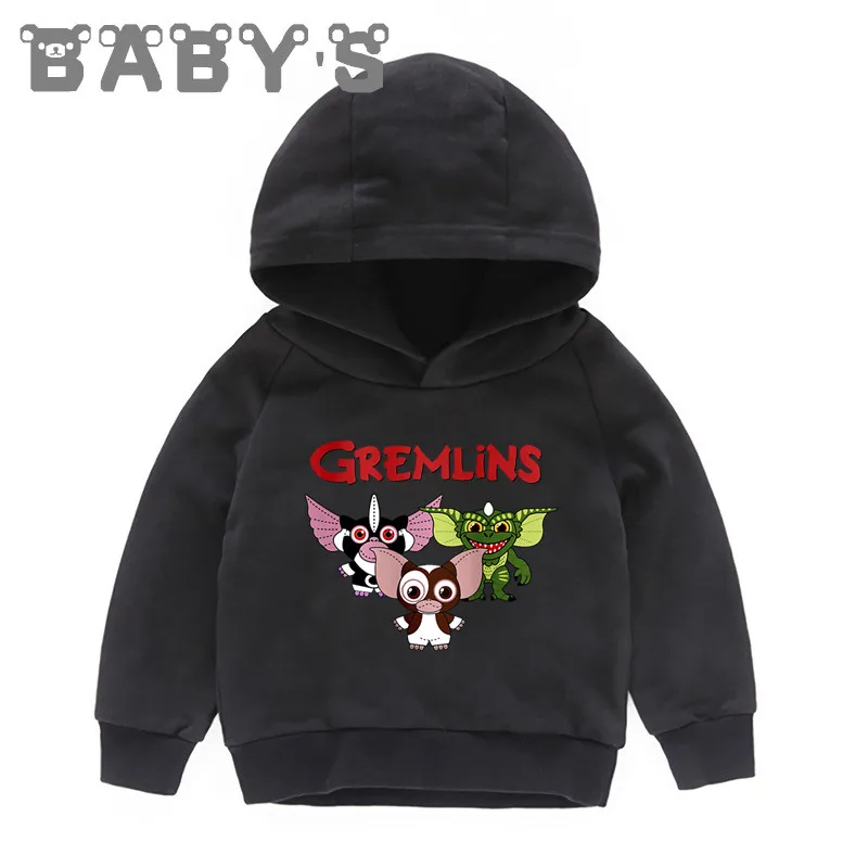 Children Hooded Hoodies Kids Gremlins Gizmo Cartoon Sweatshirts Toddler Baby Pullover Tops Girls Boys Autumn Clothes,KMT5170