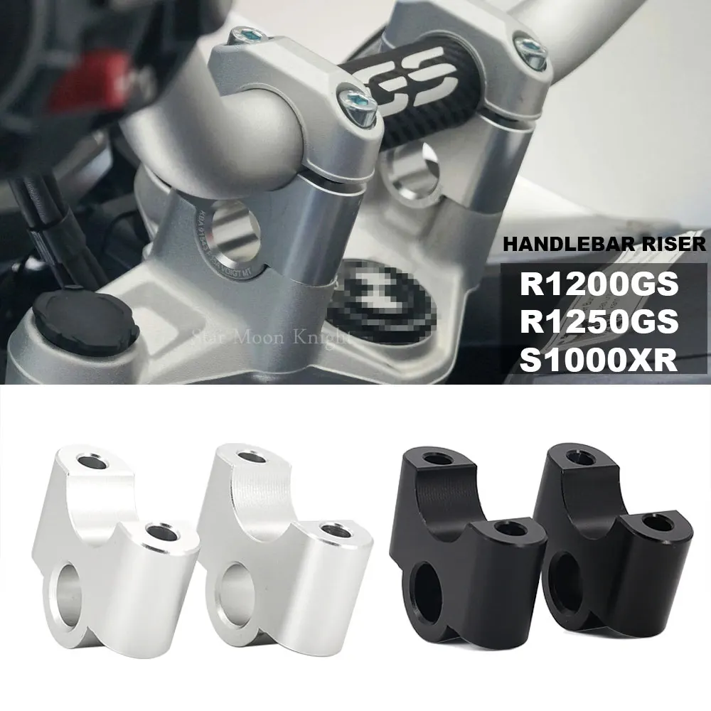 Motorcycle For BMW R1200GS R1250GS LC Adventure ADV S1000XR R 1250 GS Handlebar Riser 32MM Drag Handle Bar Clamp Extend Adapter