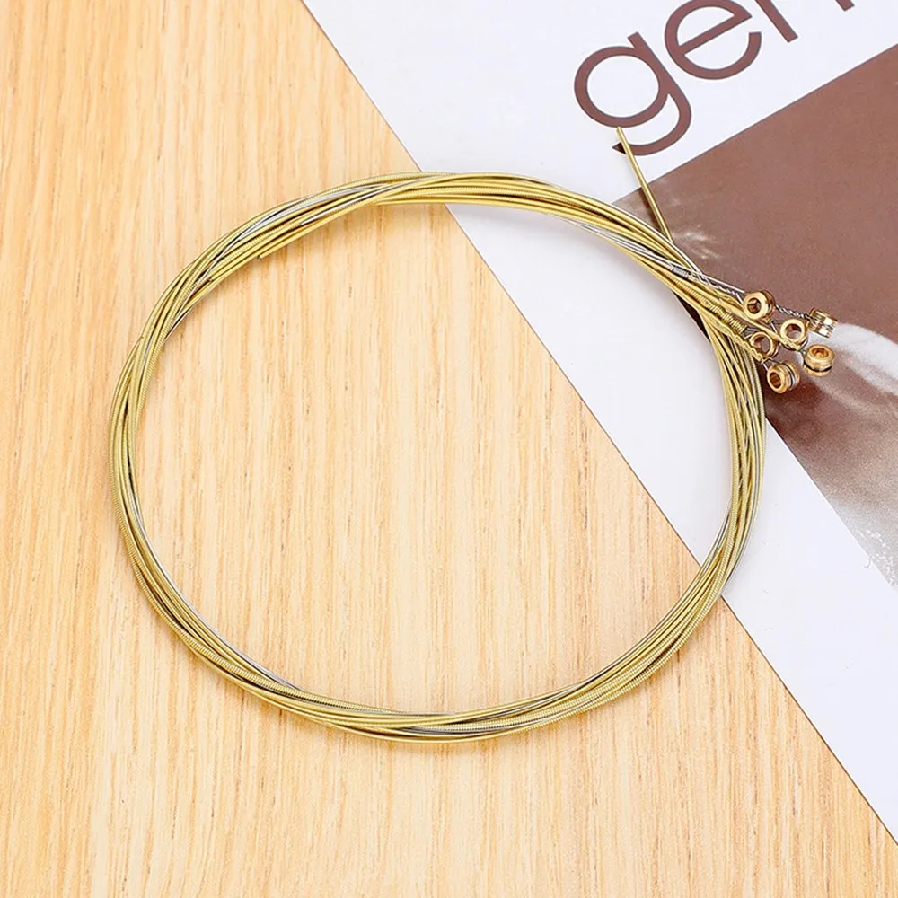 Kit Guitar Strings Strings Professional Replacement Stainless Steel Acoustic Guitar Durable New Practical Useful