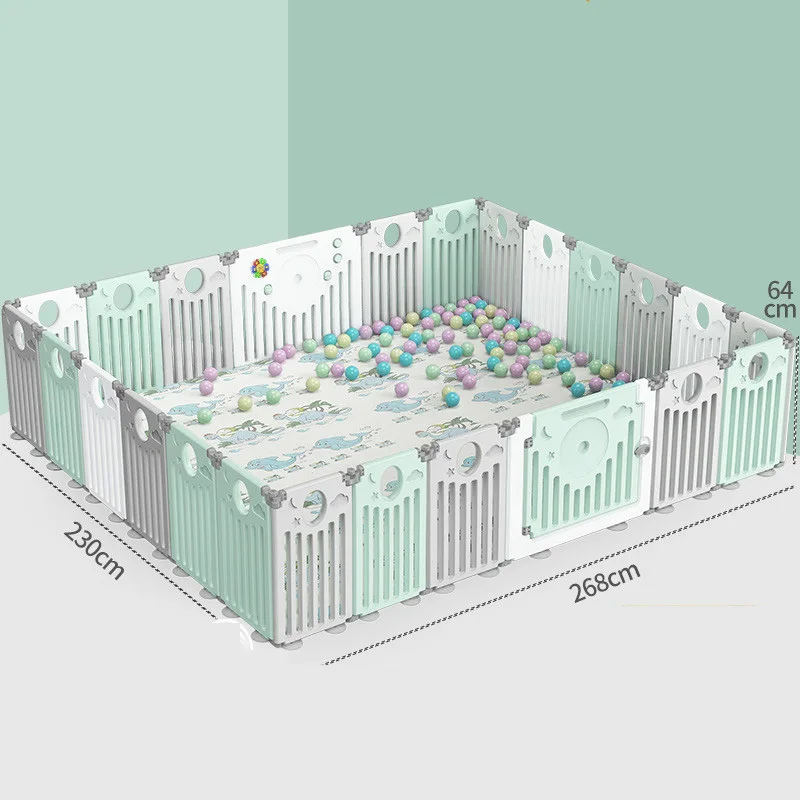 Valla de seguridad para bebés, estera para gatear, casa de juegos para niños, juguetes de interior, Corralito, patio de juegos
