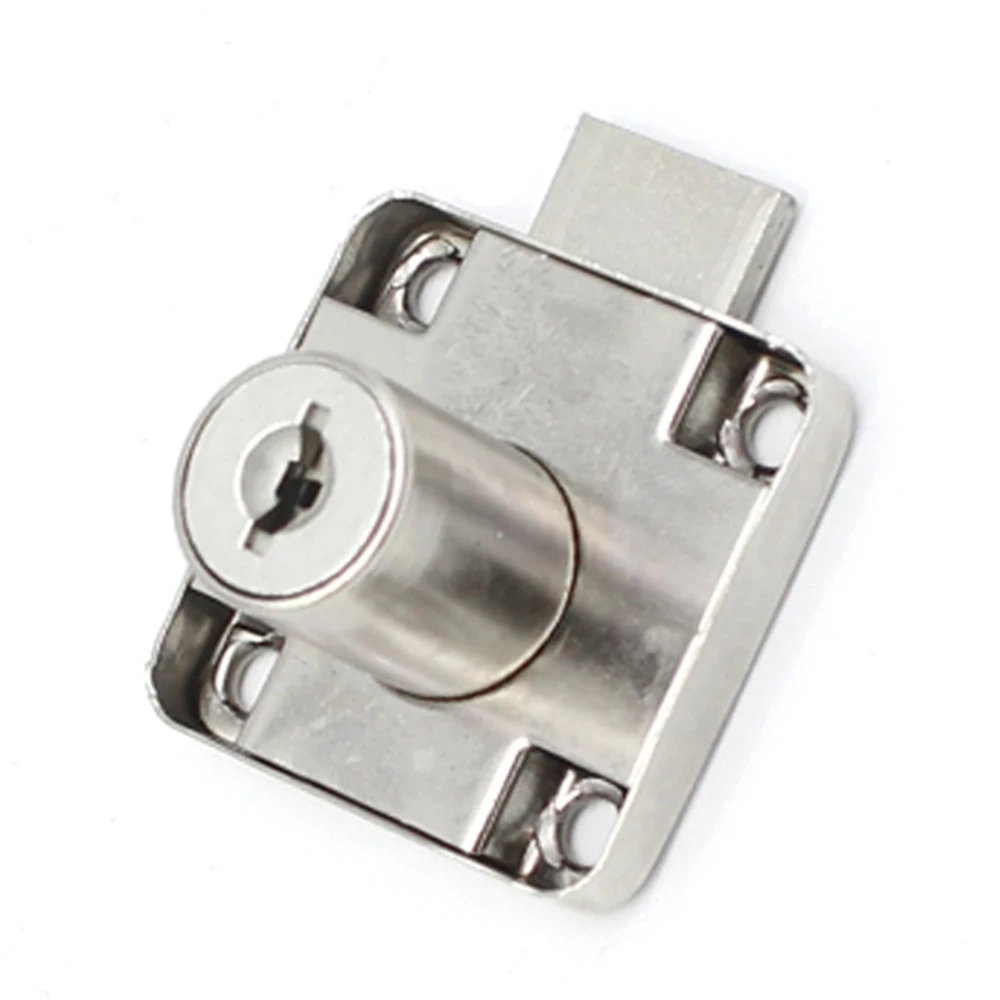 Anti-Theft Security Lock Box, Lock Core, Desk Drawer, Armário de Guarda-Roupa, Ferro Cam Locks, Hardware Móveis, 136C, 20mm