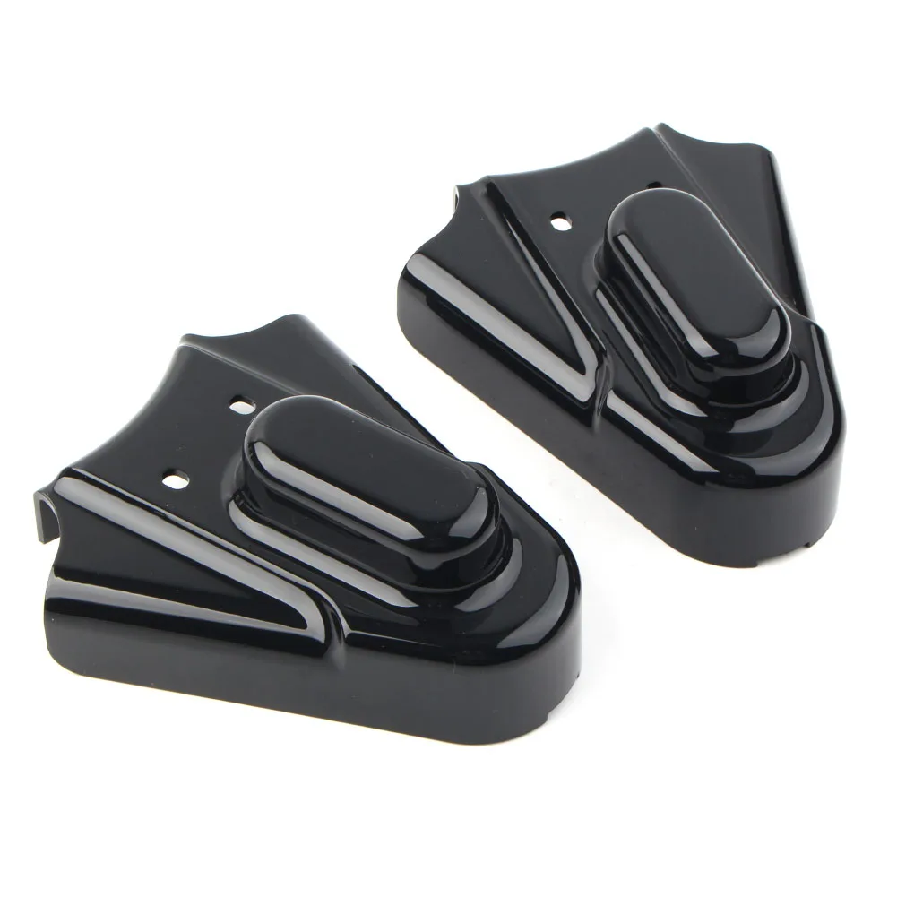 Chrome Phantom Covers para Moto, ABS Eixo Guarda, Harley Davidson Heritage Softail FXST, 1986-2007, 2pcs