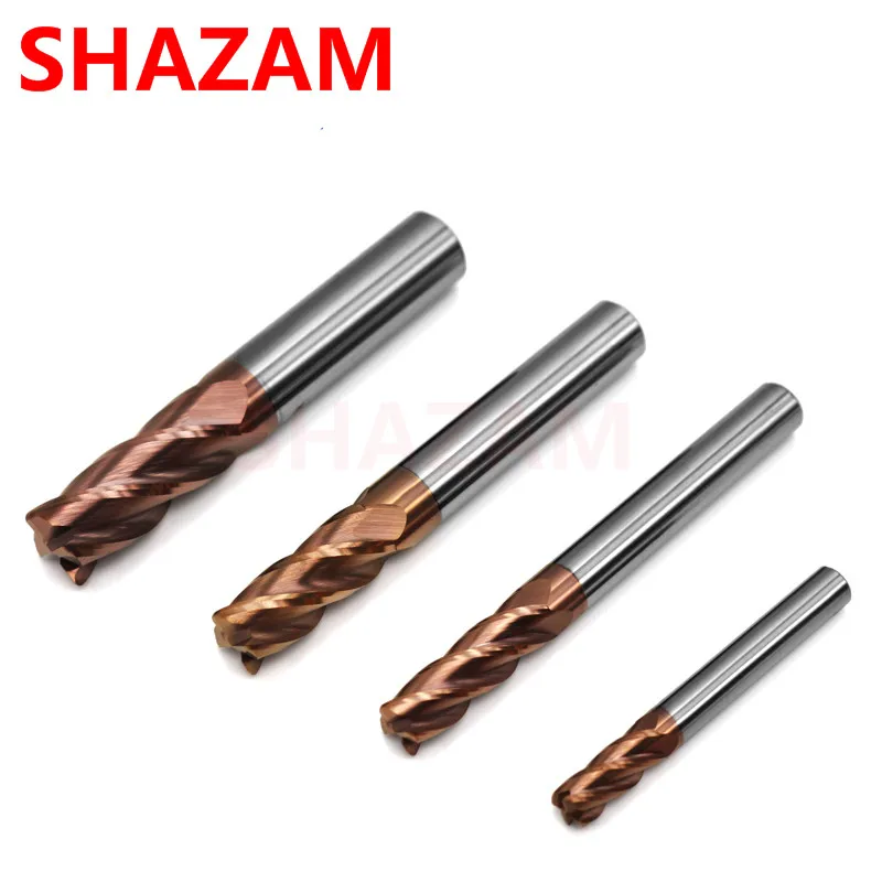 Fräsen Cutter Legierung Beschichtung Wolfram Stahl Werkzeug Cnc Hrc55 Ecke Schruppen Metall Fräsen Cutter Kit Top Fräsen Maschine Endmil – Detail 6