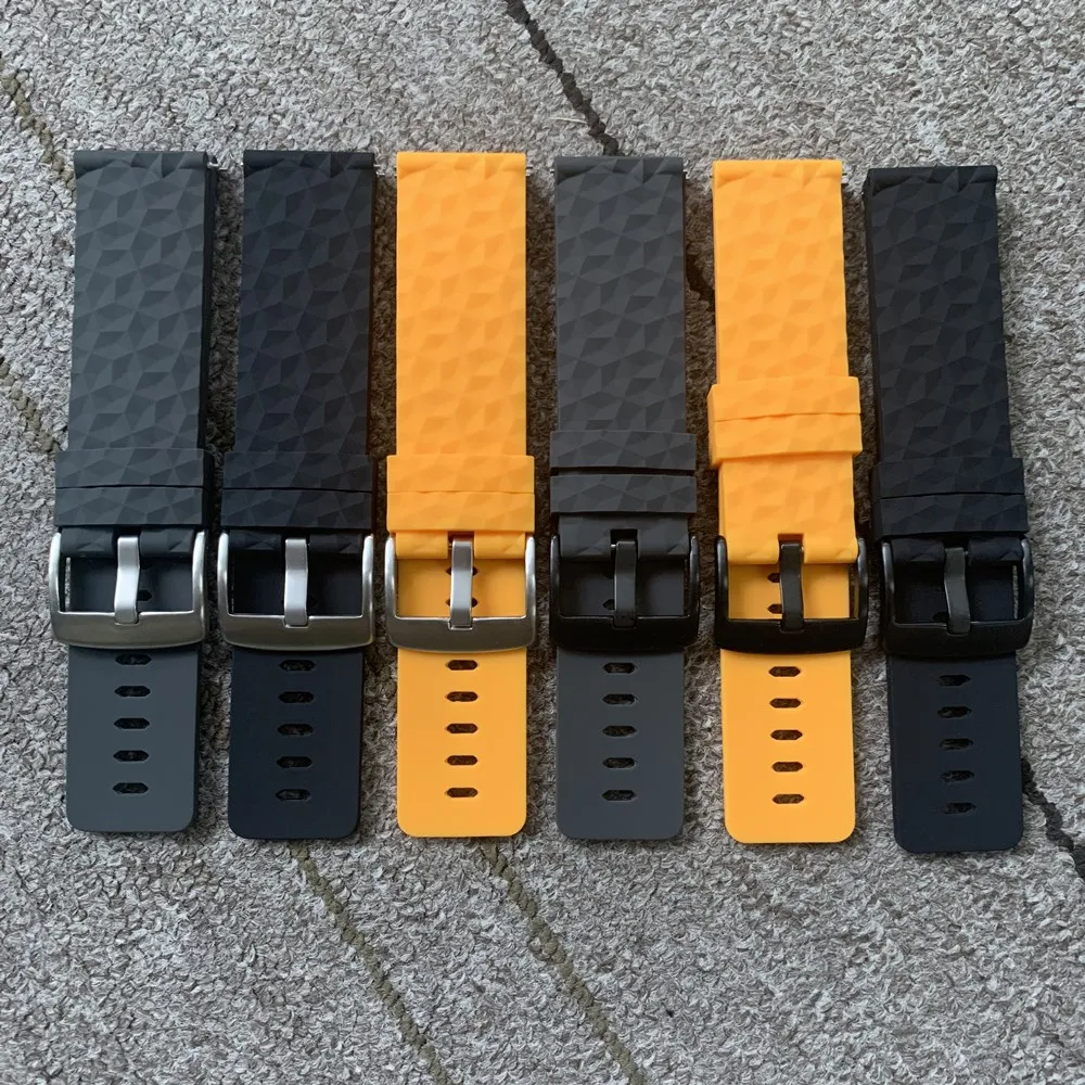 24MM Silicone Watch Strap For Suunto9 Spartan Sport Watch Band Quick Release Suunto 9 Baro Traverse Rubber Watchband