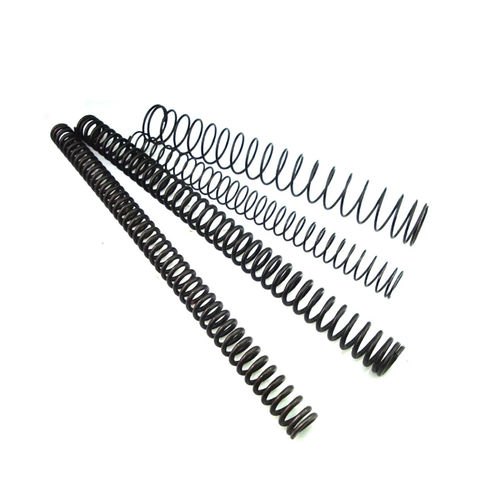 

1/10PCS 65Mn Steel Springs Compression Pressure Spring Wire Dia.0.3mm-2mm Length 305mm